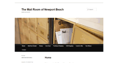 Desktop Screenshot of newportbeachmailroom.com